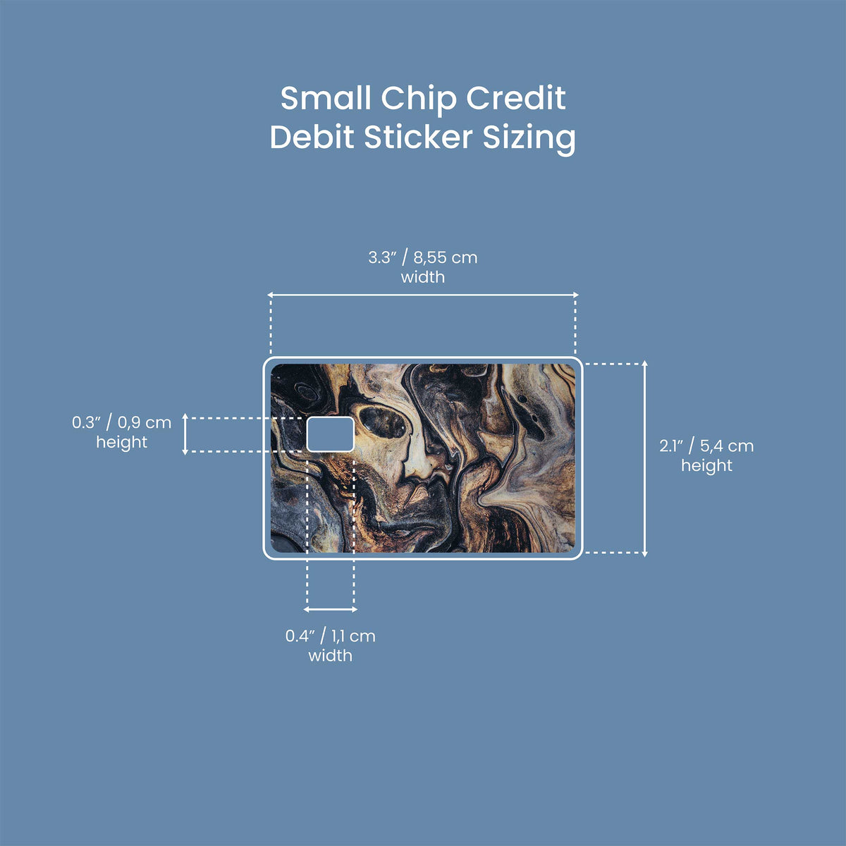Stone - Premium Vinyl Credit Card Skin Cover by Wonderwallsboutique