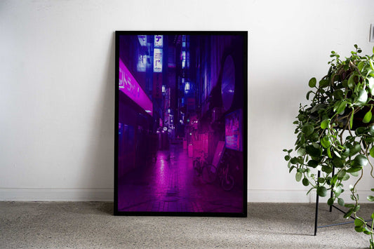 street tokyo japan Asian Style Poster | Wall Art for Home & Office | High-Quality Print - High-Quality Visual Display