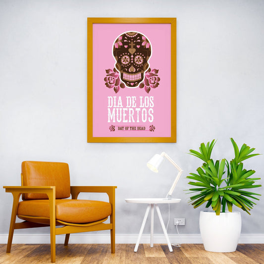 sugar of skull Asian Style Poster | Wall Art for Home & Office | High-Quality Print - High-Quality Visual Display