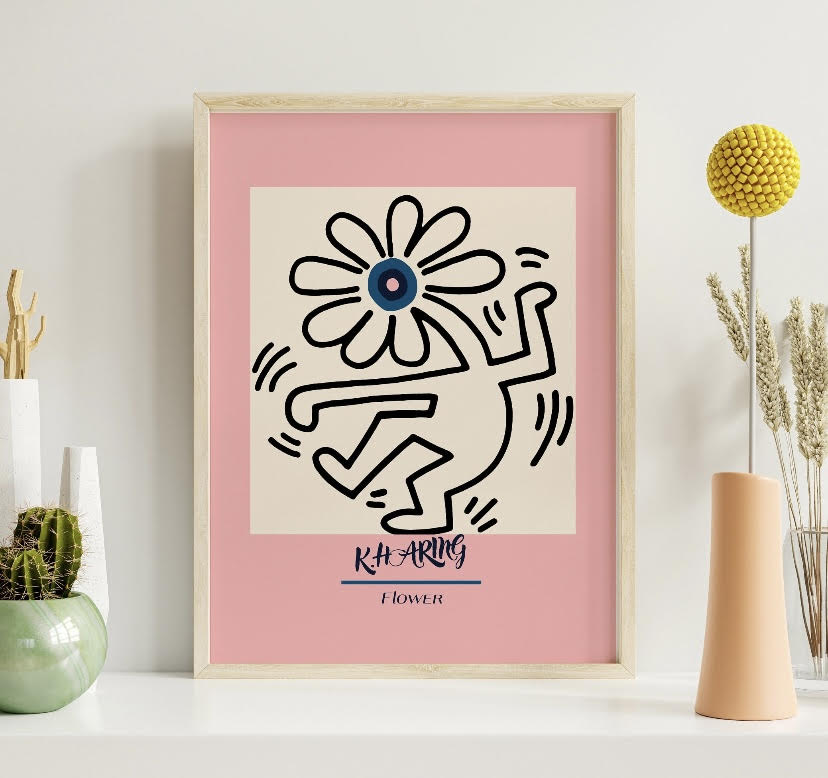 Gallery Wall Set: Andy Warhol & Picasso Pink Collection