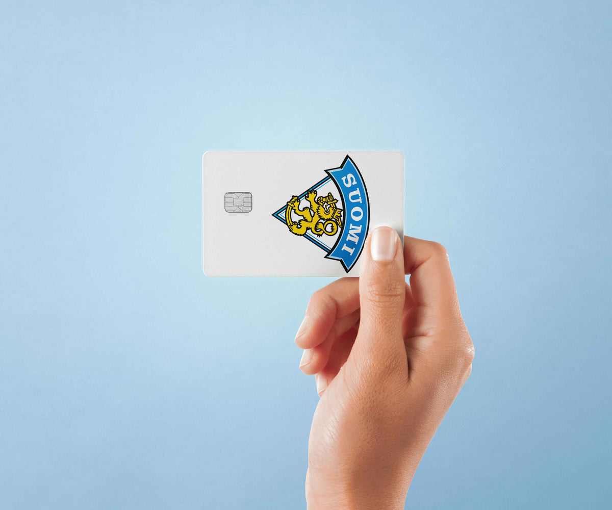 Suomi - Premium Vinyl Credit Card Skin Cover by Wonderwallsboutique