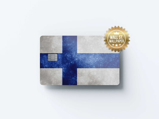 Suomi Finland - Premium Vinyl Credit Card Skin Cover by Wonderwallsboutique