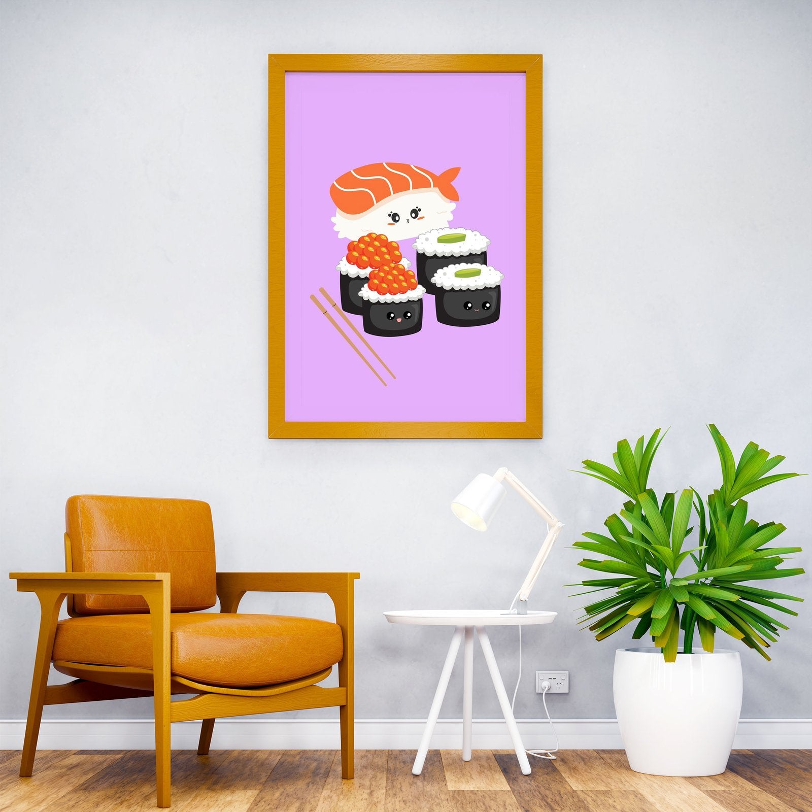 sushi lovers Asian Style Poster | Wall Art for Home & Office | High-Quality Print - High-Quality Visual Display