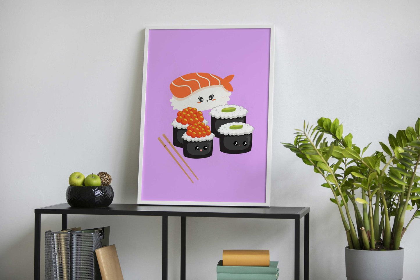 sushi lovers Asian Style Poster | Wall Art for Home & Office | High-Quality Print - High-Quality Visual Display