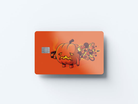 Watercolor sweet side of death design | credit card sticker | small chip | credit card skin for nursery and home wall decor.