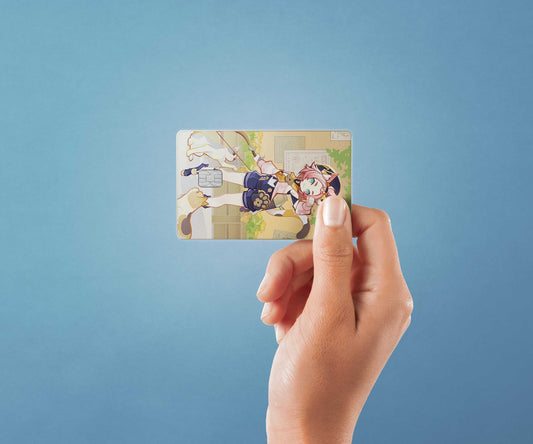 Watercolor tcg diona design | credit card sticker | small chip | credit card skin for nursery and home wall decor.