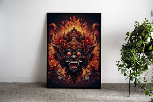the baronk Asian Style Poster | Wall Art for Home & Office | High-Quality Print - High-Quality Visual Display