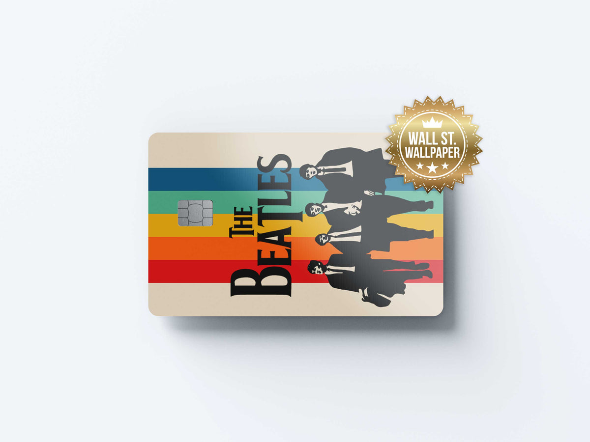 The Beatles - Premium Vinyl Credit Card Skin Cover by Wonderwallsboutique