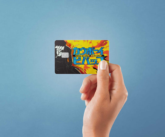 Through Danger Design | Credit Card Sticker | Small Chip | Credit Card Skin