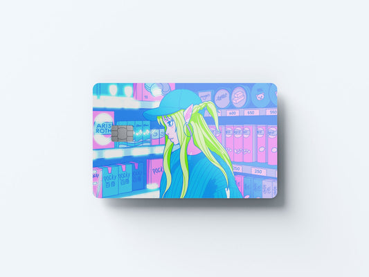 Tokyo GF Design | Credit Card Sticker | Small Chip | Credit Card Skin