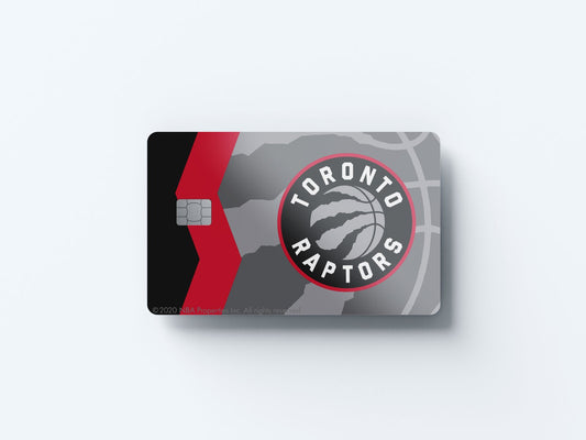 Toronto Raptors Crossover Design | Credit Card Sticker | Small Chip | Credit Card Skin