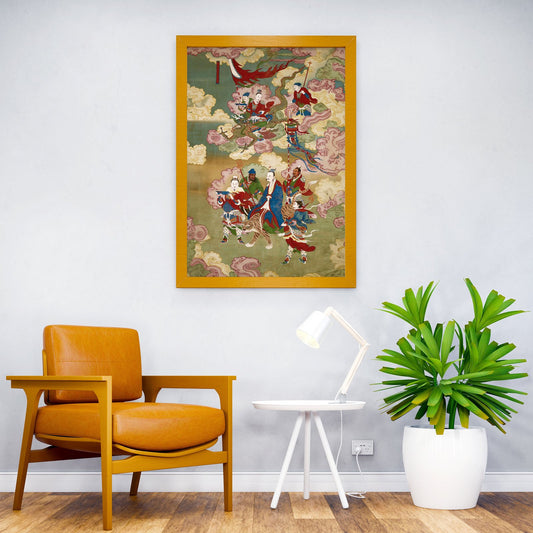 treasure emissaries Asian Style Poster | Wall Art for Home & Office | High-Quality Print - High-Quality Visual Display