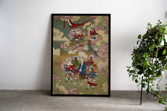 treasure emissaries Asian Style Poster | Wall Art for Home & Office | High-Quality Print - High-Quality Visual Display