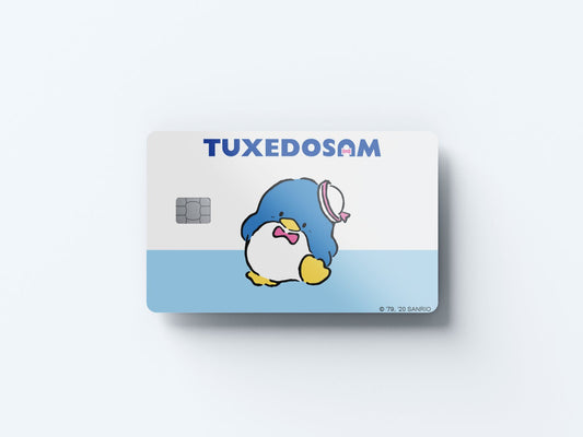 Tuxedosam Design | Credit Card Sticker | Small Chip | Credit Card Skin