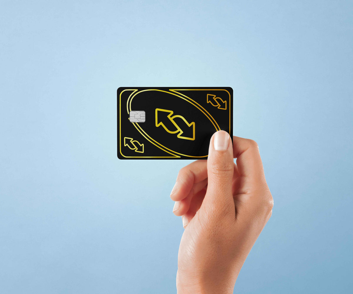 Uno - Premium Vinyl Credit Card Skin Cover by Wonderwallsboutique