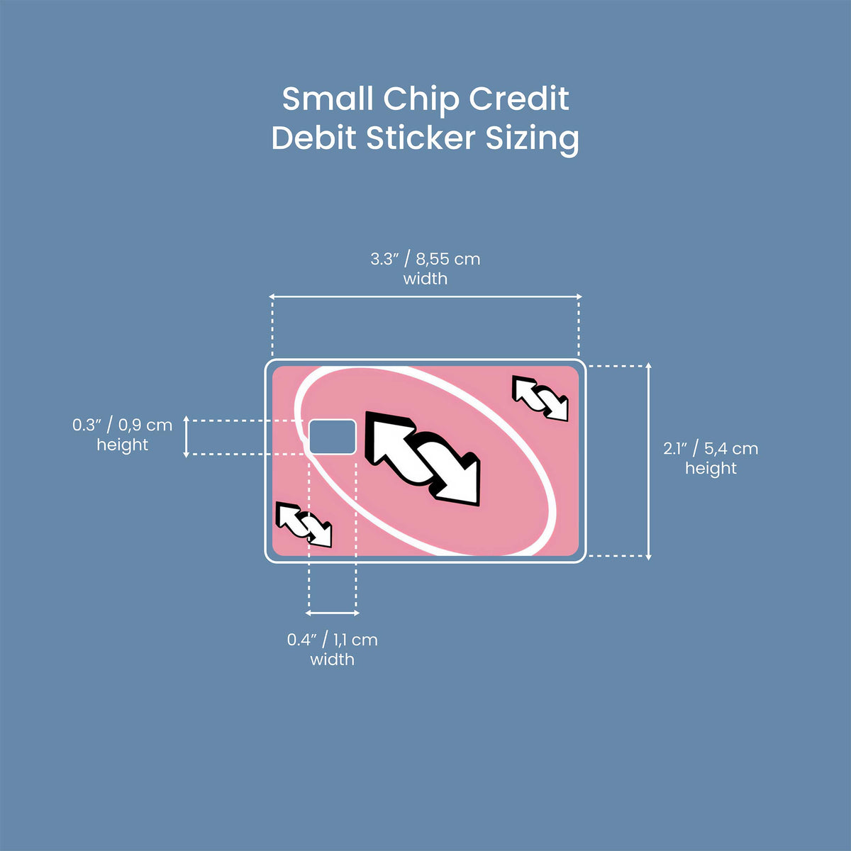 Uno Pink - Premium Vinyl Credit Card Skin Cover by Wonderwallsboutique