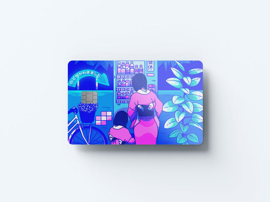 Vagabond Design | Credit Card Sticker | Small Chip | Credit Card Skin