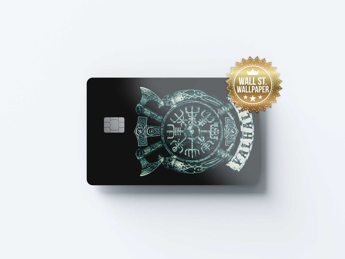 Valhalla - Premium Vinyl Credit Card Skin Cover by Wonderwallsboutique