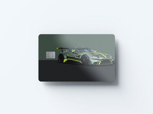 Vantage Design | Credit Card Sticker | Small Chip | Credit Card Skin