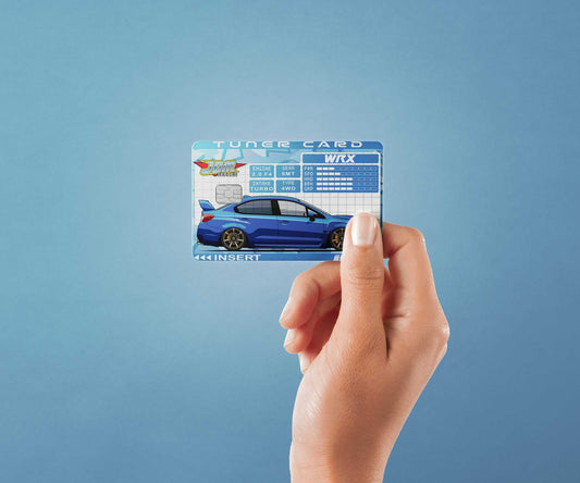 VA WRX Tuner Card Design | Credit Card Sticker | Small Chip | Credit Card Skin