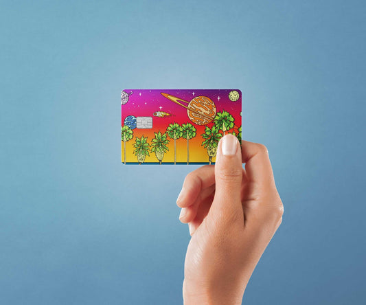 Venice Design | Credit Card Sticker | Small Chip | Credit Card Skin