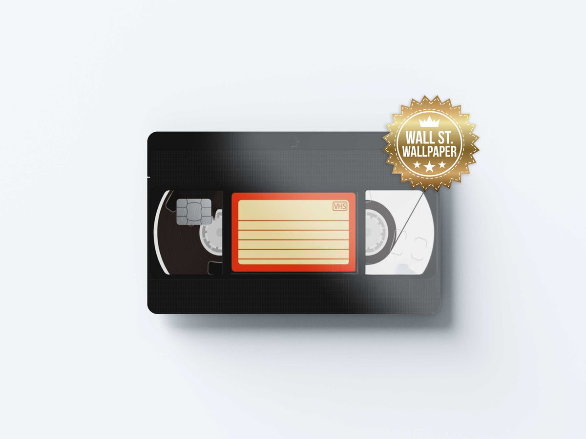 Vhs - Premium Vinyl Credit Card Skin Cover by Wonderwallsboutique