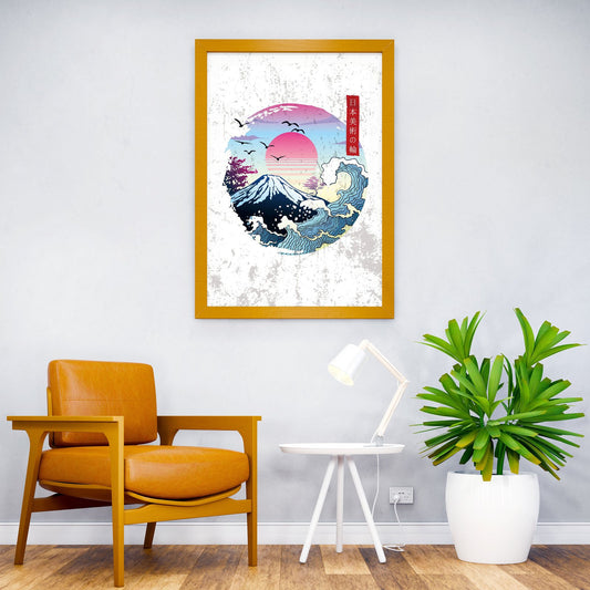 view minimalis Asian Style Poster | Wall Art for Home & Office | High-Quality Print - High-Quality Visual Display