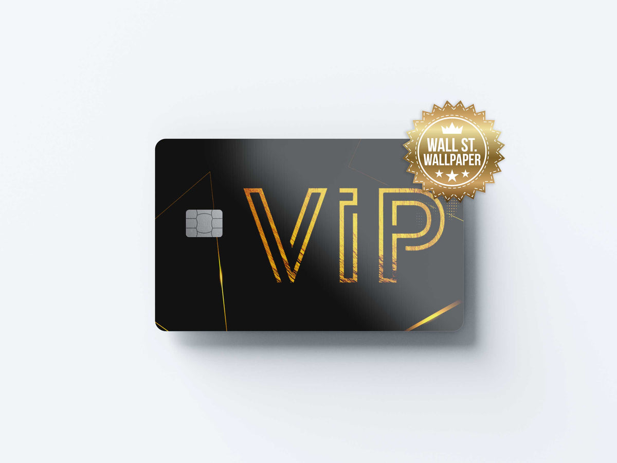 Vip New - Premium Vinyl Credit Card Skin Cover by Wonderwallsboutique
