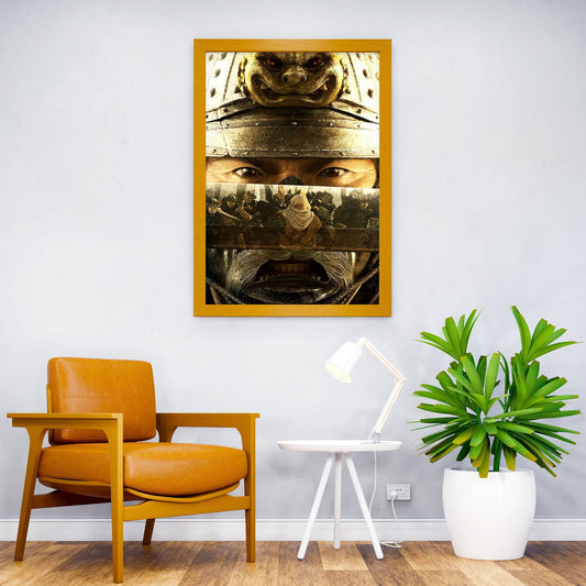 war eyes Asian Style Poster | Wall Art for Home & Office | High-Quality Print - High-Quality Visual Display