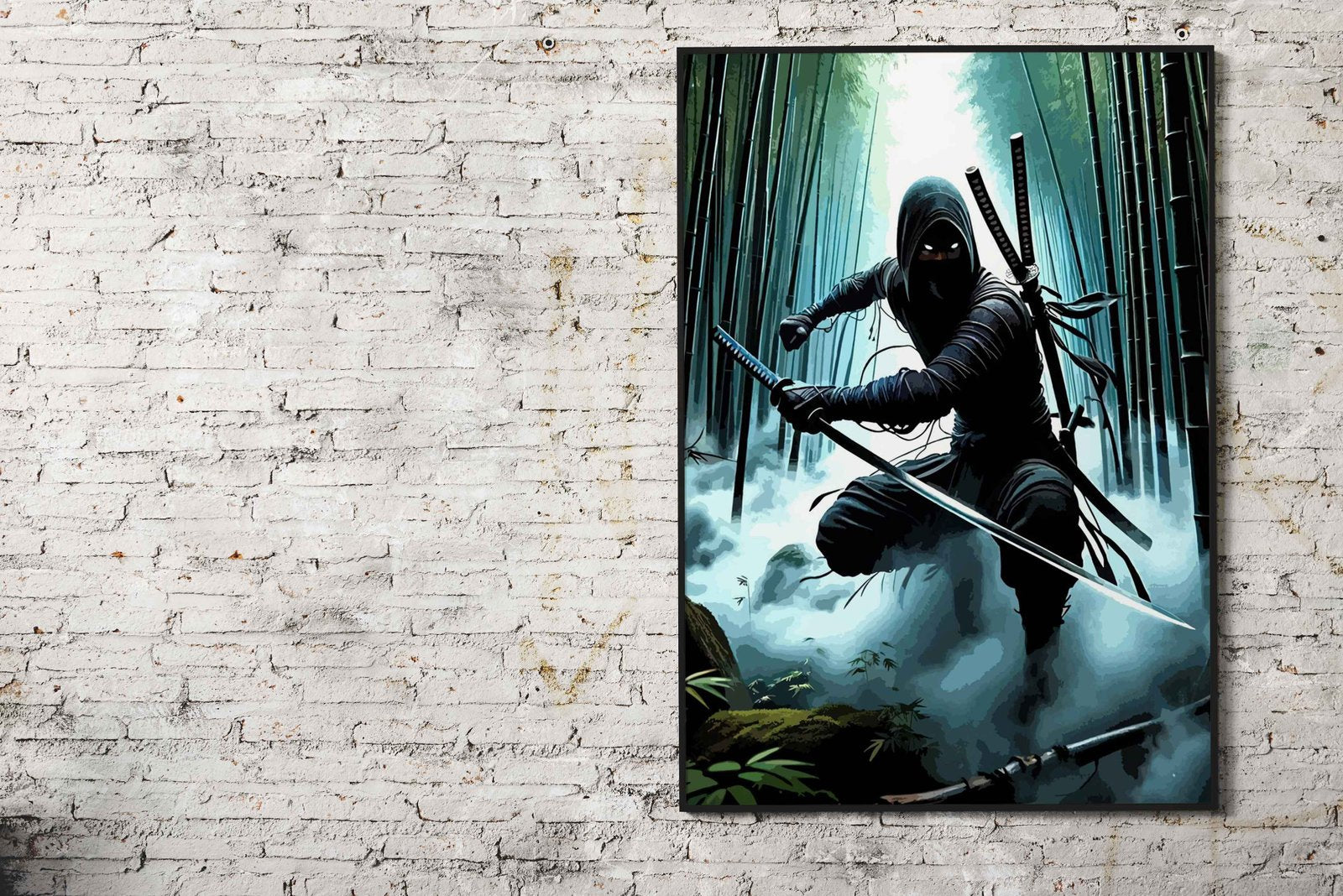 wariors samurai Asian Style Poster | Wall Art for Home & Office | High-Quality Print - High-Quality Visual Display