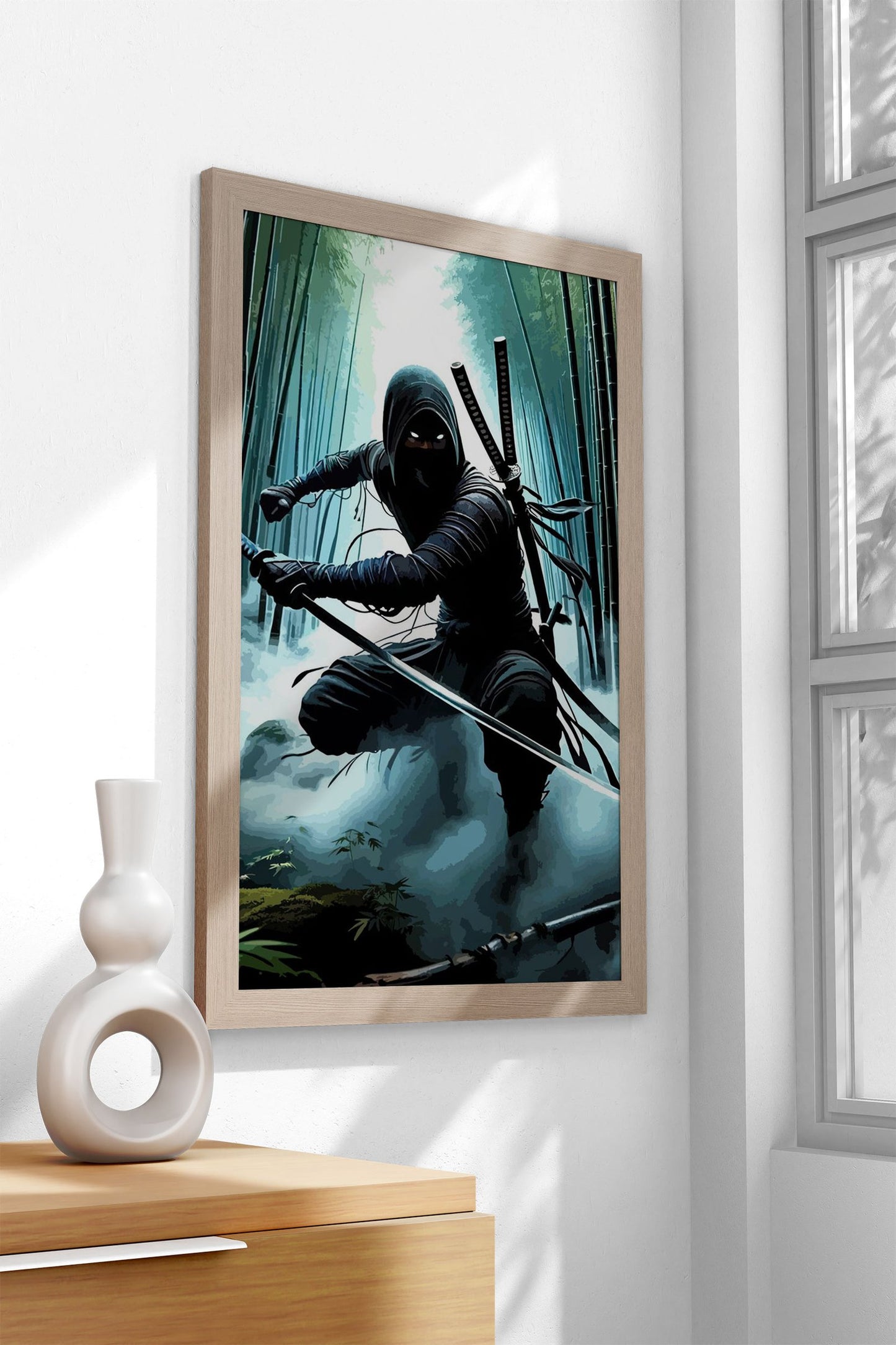 wariors samurai Asian Style Poster | Wall Art for Home & Office | High-Quality Print - High-Quality Visual Display