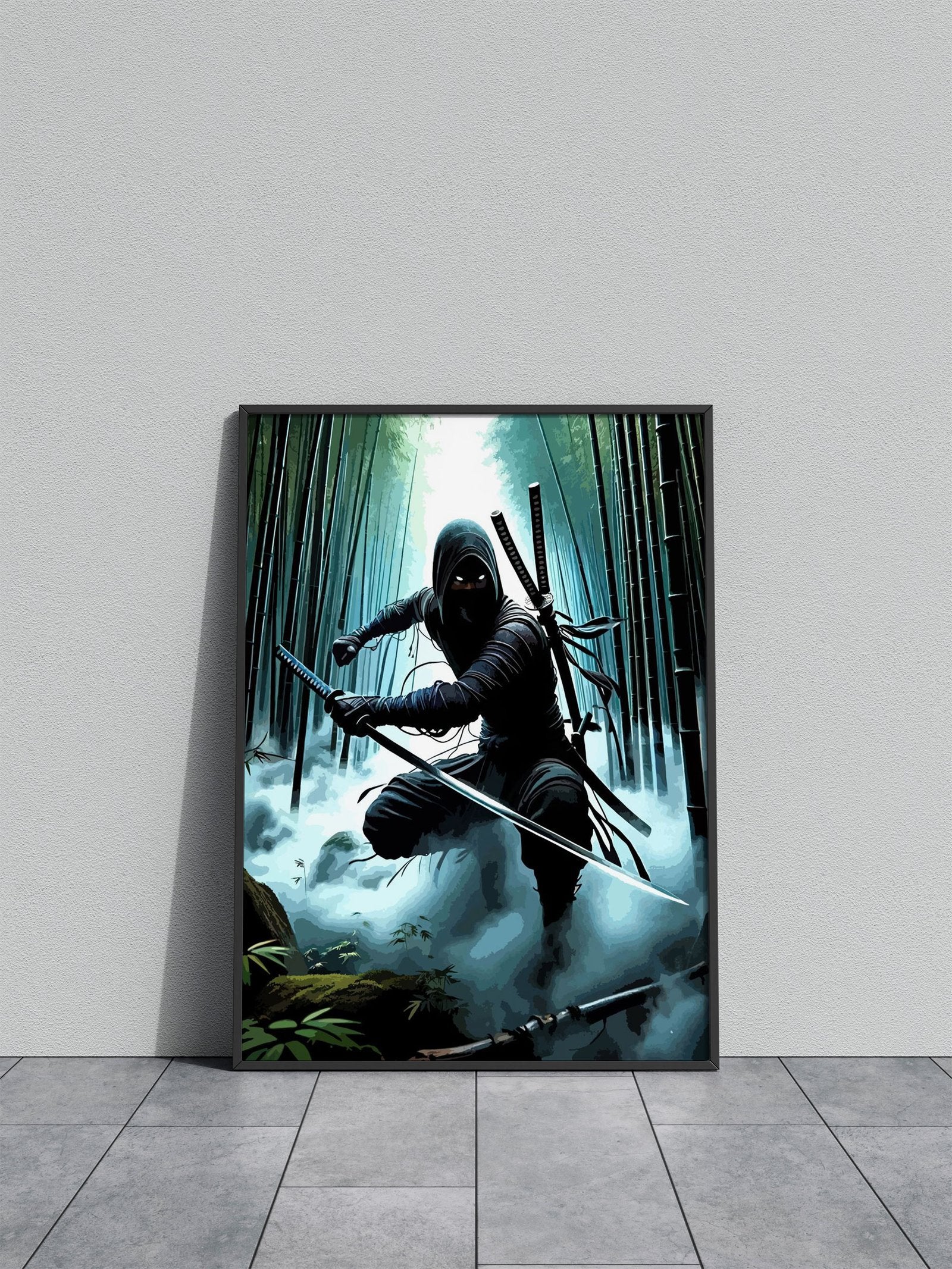 wariors samurai Asian Style Poster | Wall Art for Home & Office | High-Quality Print - High-Quality Visual Display