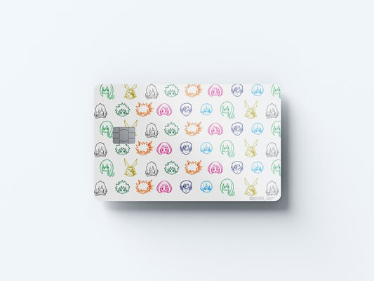 We Are Heroes Design | Credit Card Sticker | Small Chip | Credit Card Skin