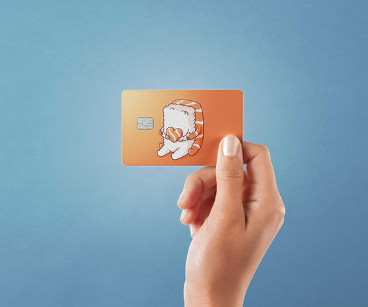 We Are One Design | Credit Card Sticker | Small Chip | Credit Card Skin