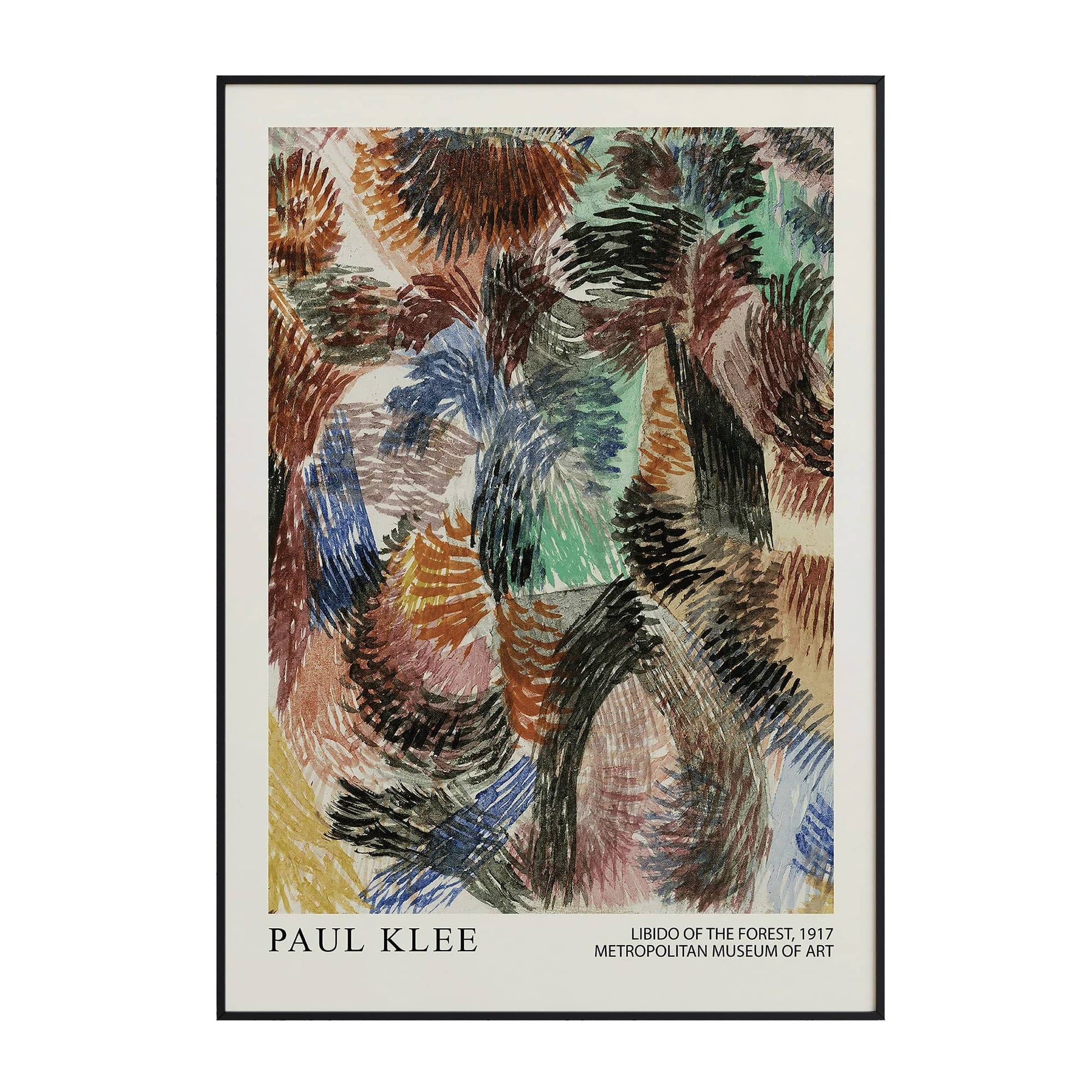 Paul Klee - Libido Of The Forest