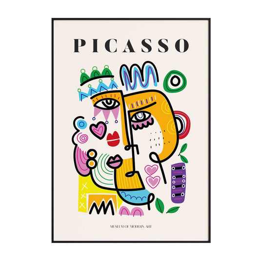 Picasso Modern Illustration Print No3