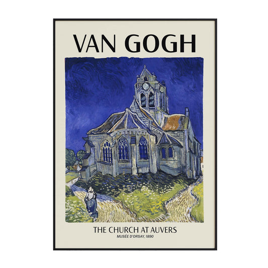 Vincent van Gogh - The Church at Auvers