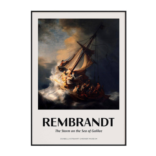 Rembrandt - The Storm on the Sea of Galilee