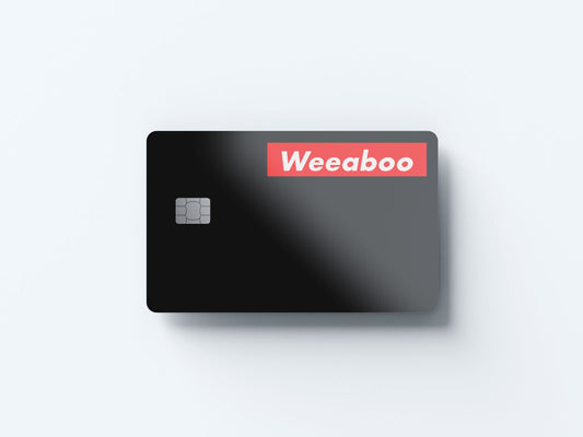 Weeaboo Design | Credit Card Sticker | Small Chip | Credit Card Skin