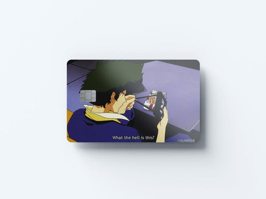 What the Hell Is This Design | Credit Card Sticker | Small Chip | Credit Card Skin