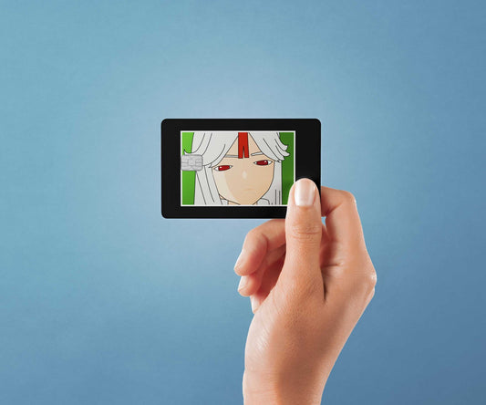 Why Ningguang Design | Credit Card Sticker | Small Chip | Credit Card Skin