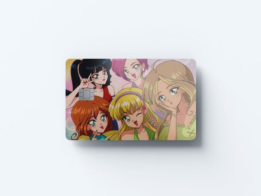 Winx Design | Credit Card Sticker | Small Chip | Credit Card Skin