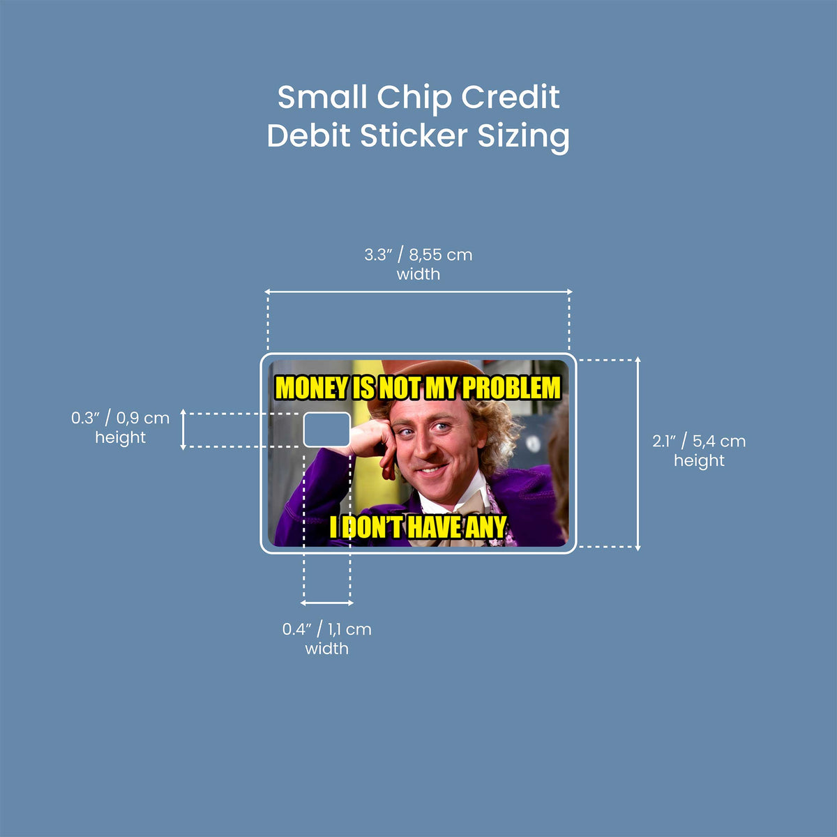Wonka - Premium Vinyl Credit Card Skin Cover by Wonderwallsboutique