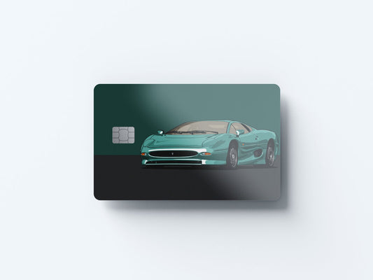 XJ220 Design | Credit Card Sticker | Small Chip | Credit Card Skin