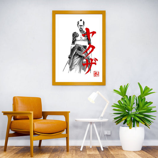 yakuza and kanji Asian Style Poster | Wall Art for Home & Office | High-Quality Print - High-Quality Visual Display