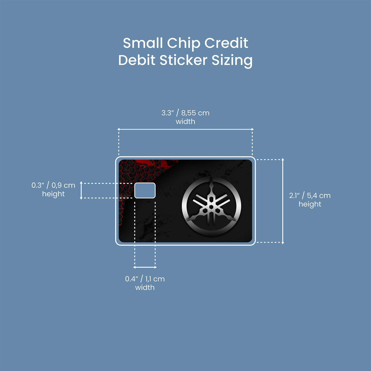 Yamaha - Premium Vinyl Credit Card Skin Cover by Wonderwallsboutique