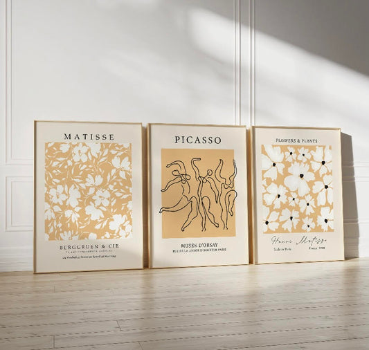 Matisse & Picasso Yellow Print Collection