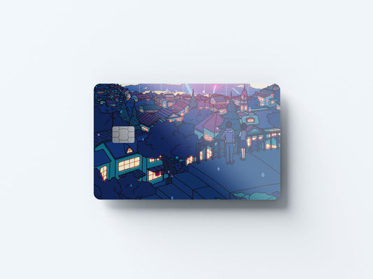 Your Name Design | Credit Card Sticker | Small Chip | Credit Card Skin