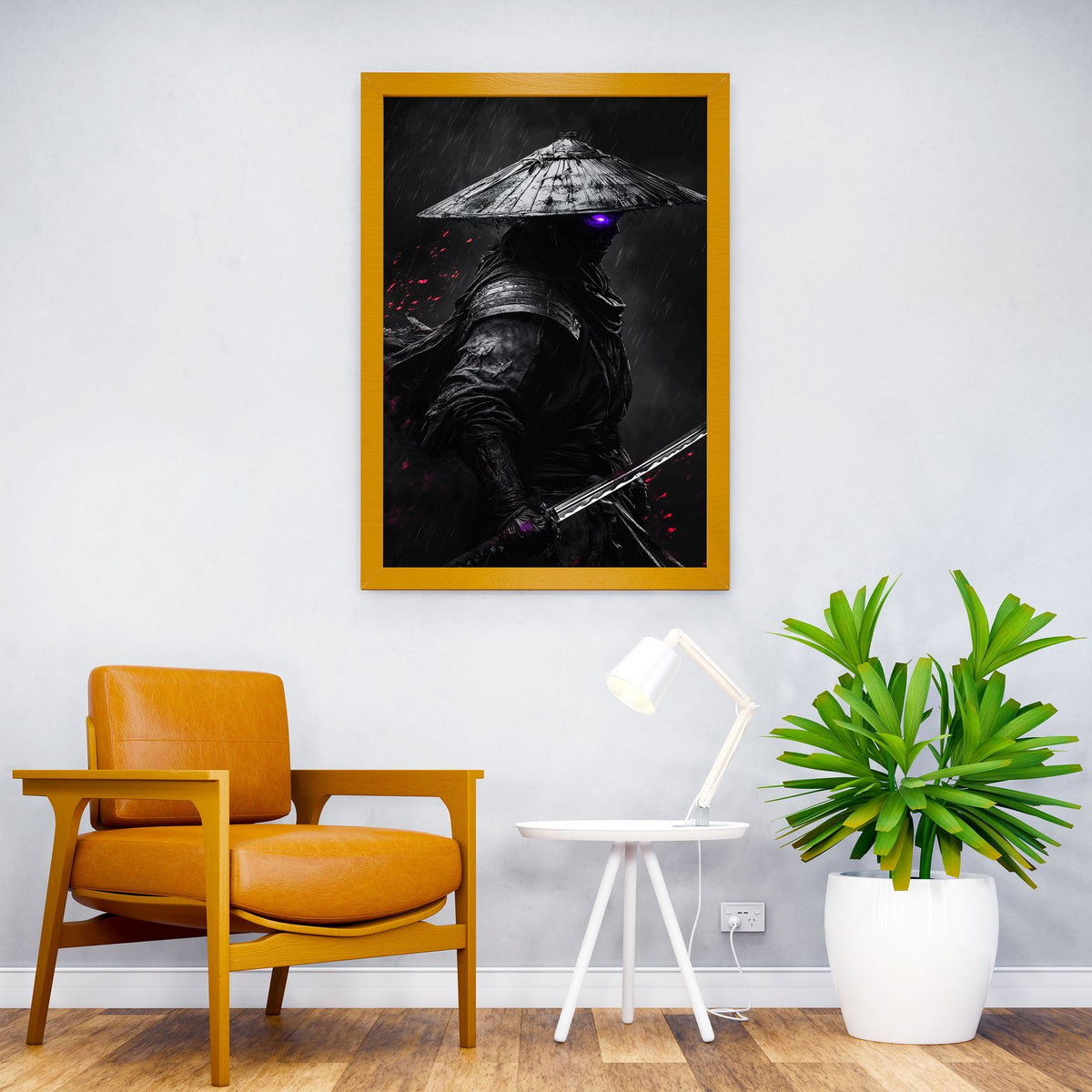 zombie samurai Asian Style Poster | Wall Art fo r Home & Office | High-Quality Print - High-Quality Visual Display