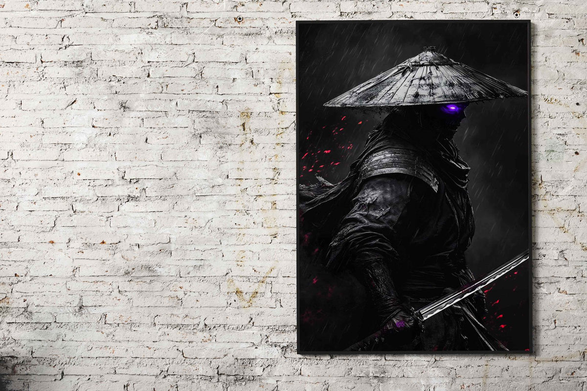 zombie samurai Asian Style Poster | Wall Art fo r Home & Office | High-Quality Print - High-Quality Visual Display